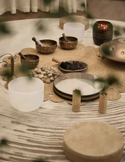 Instruments utilisés pour les pratiques holistiques